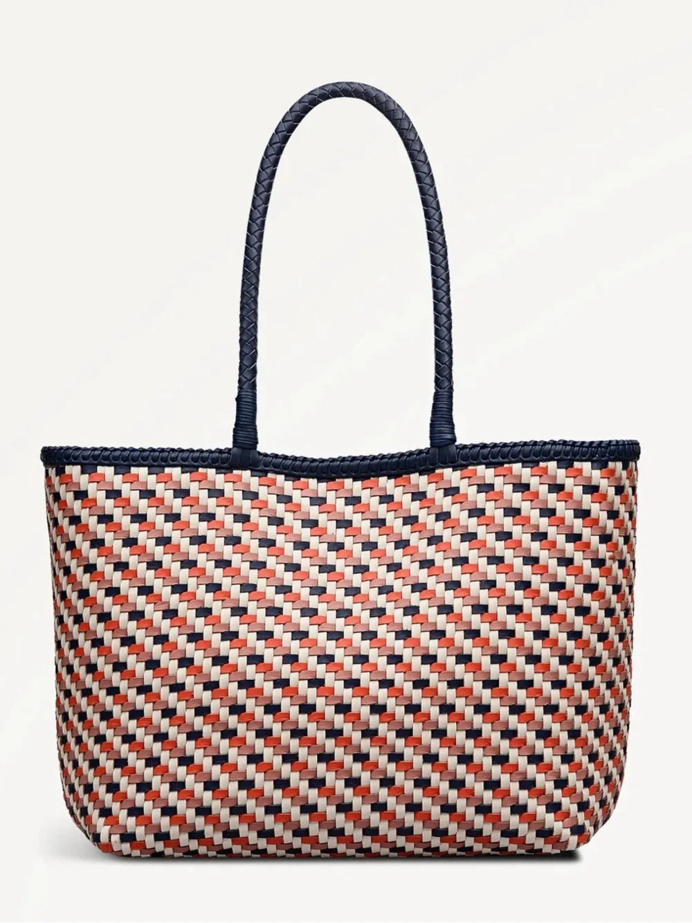 RADLEY London The Sunningdale Medium Open Top Tote Naval Woven Leather